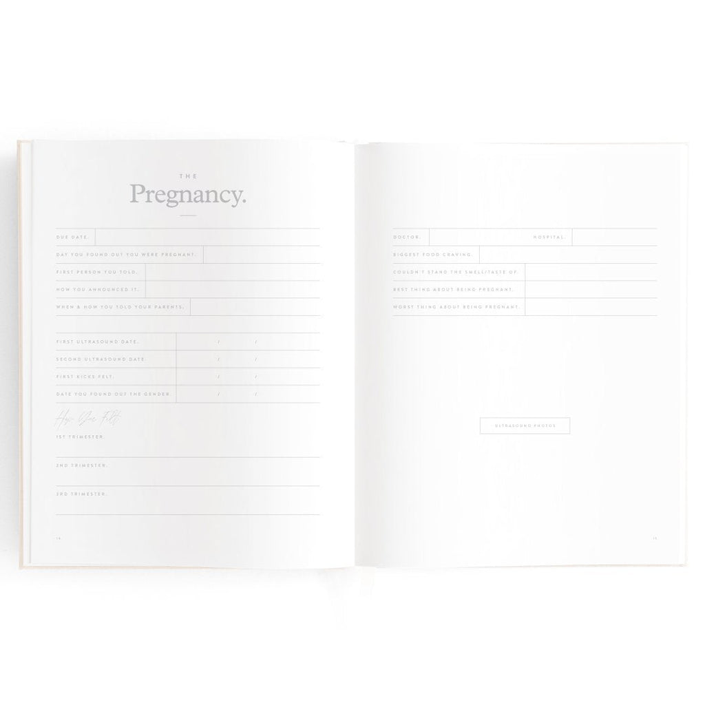 Fox and Fallow Buttermilk Boxed Baby Book