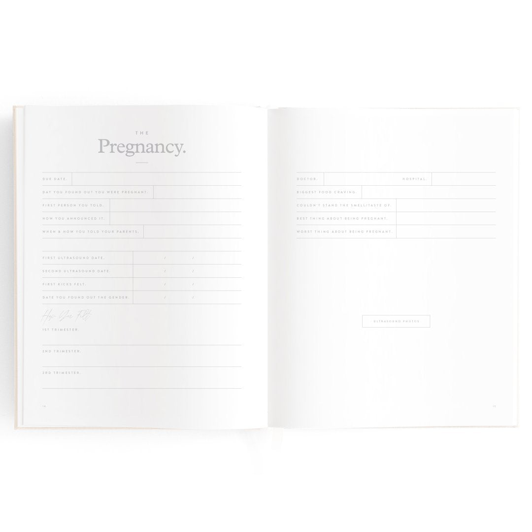 Fox and Fallow Buttermilk Boxed Baby Book