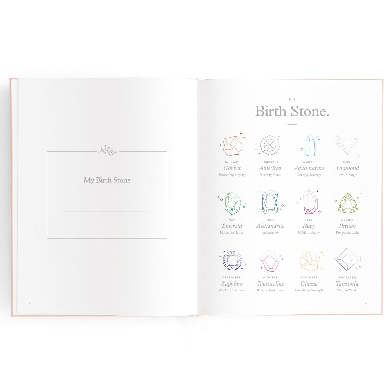 Fox and Fallow Powder Boxed Baby Book