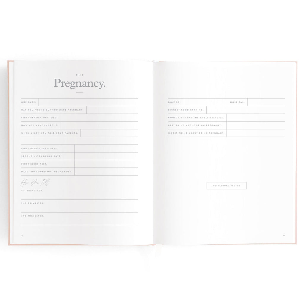 Fox and Fallow Rose Boxed Baby Book