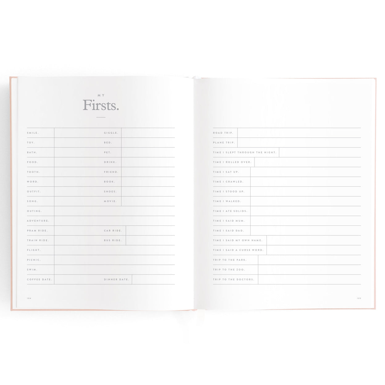 Fox and Fallow Rose Boxed Baby Book