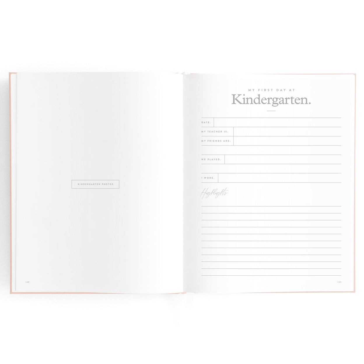 Fox and Fallow Rose Boxed Baby Book