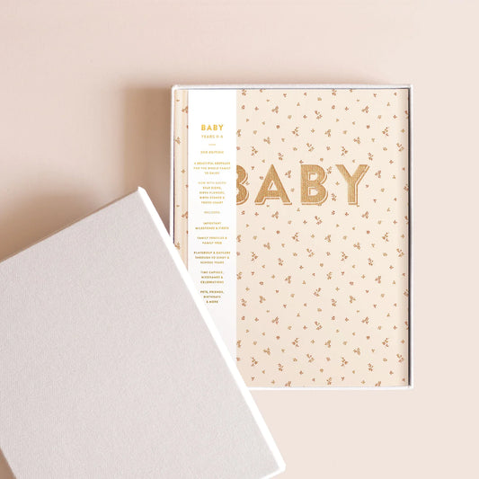 Fox & Fallow Baby Book Broderie Boxed