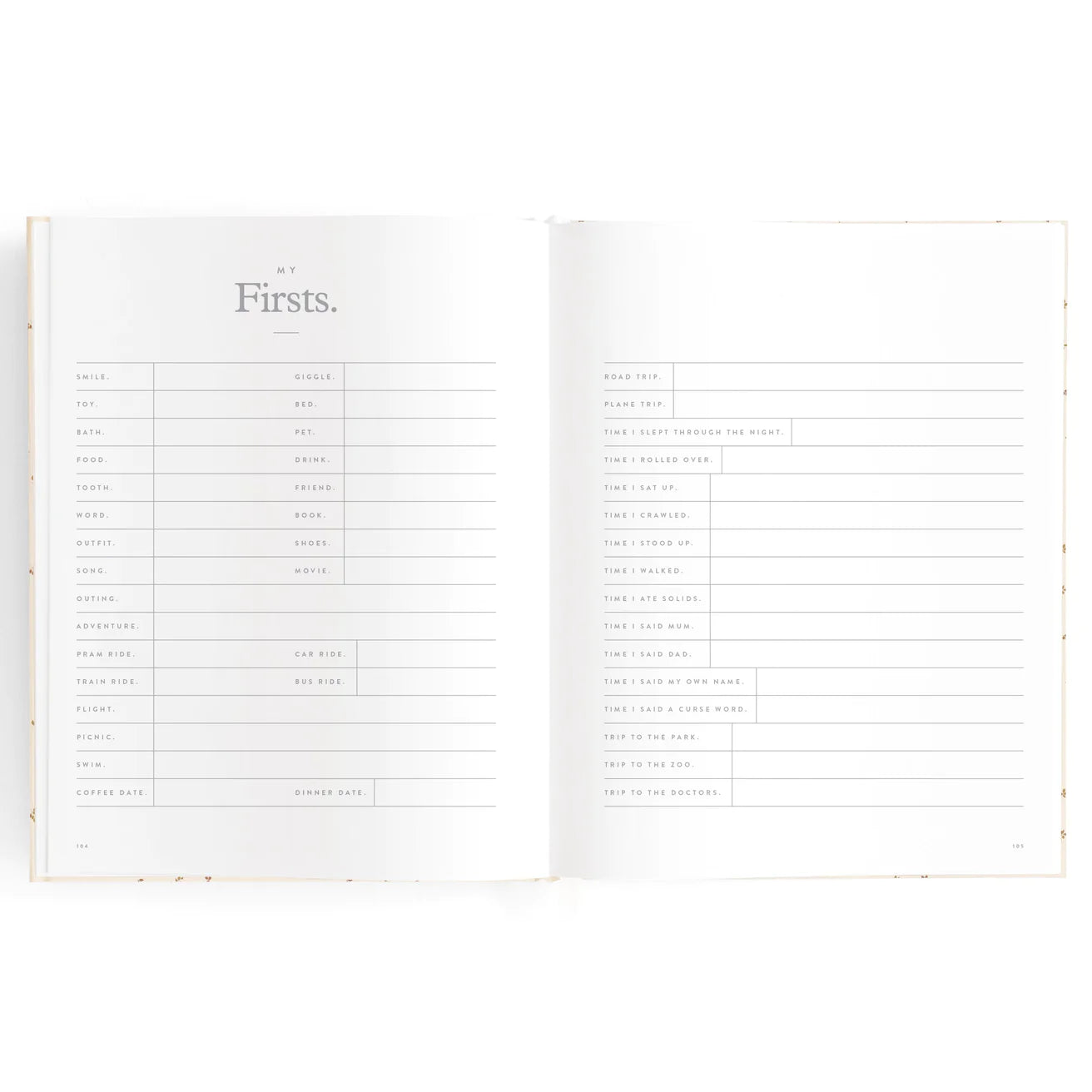 Fox & Fallow Baby Book Broderie Boxed