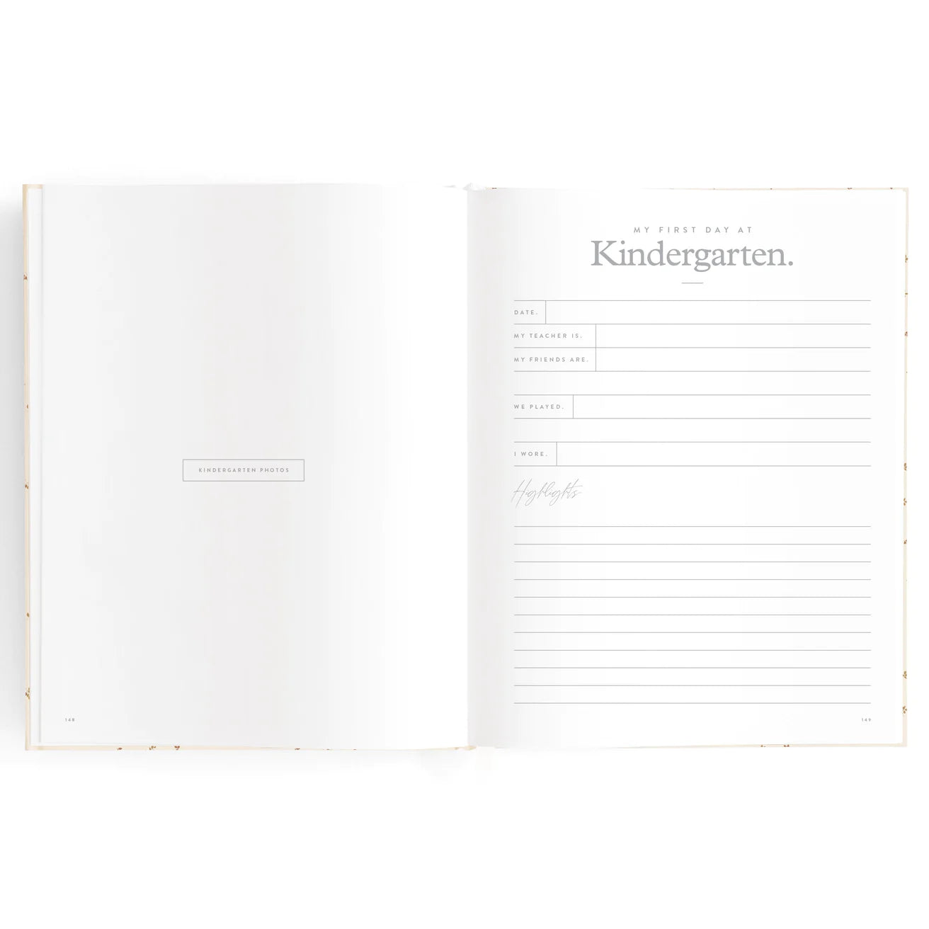 Fox & Fallow Baby Book Broderie Boxed