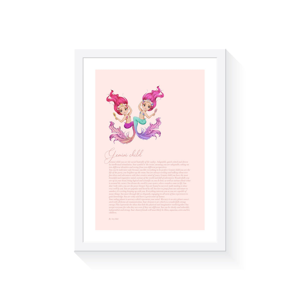 Arty Bub Zodiac Mermaid Prints