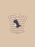 Huxbaby Dino Stripe T-Shirt