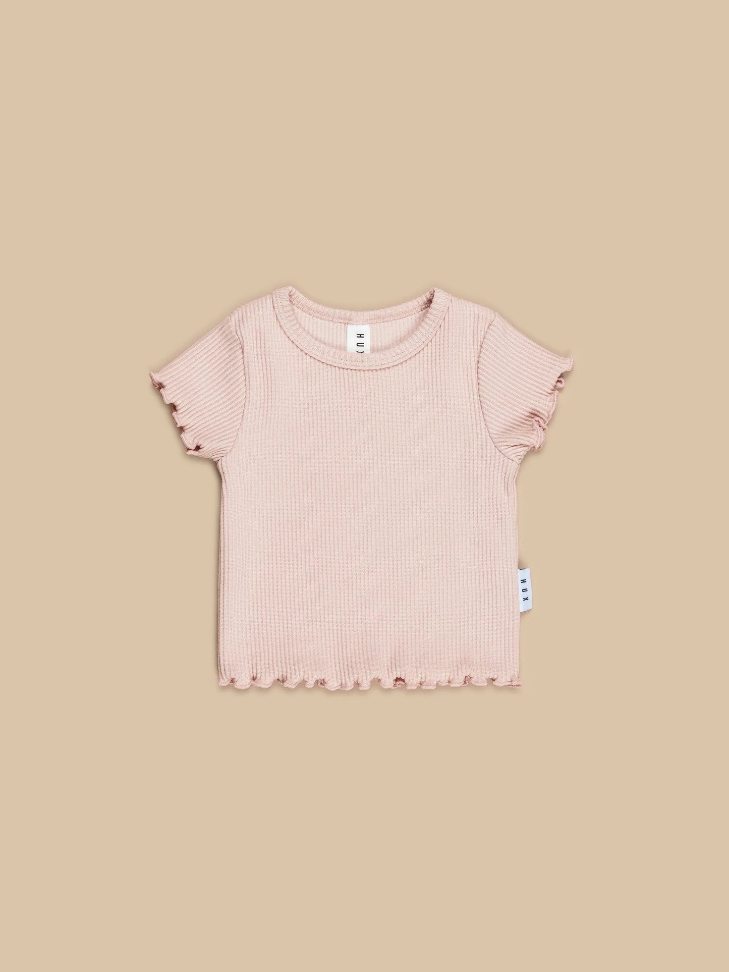 Huxbaby Rose Rib Tee