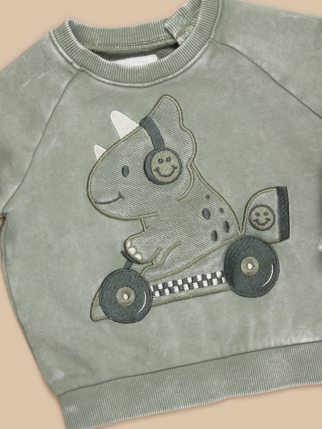 Huxbaby Dino Racer Sweatshirt