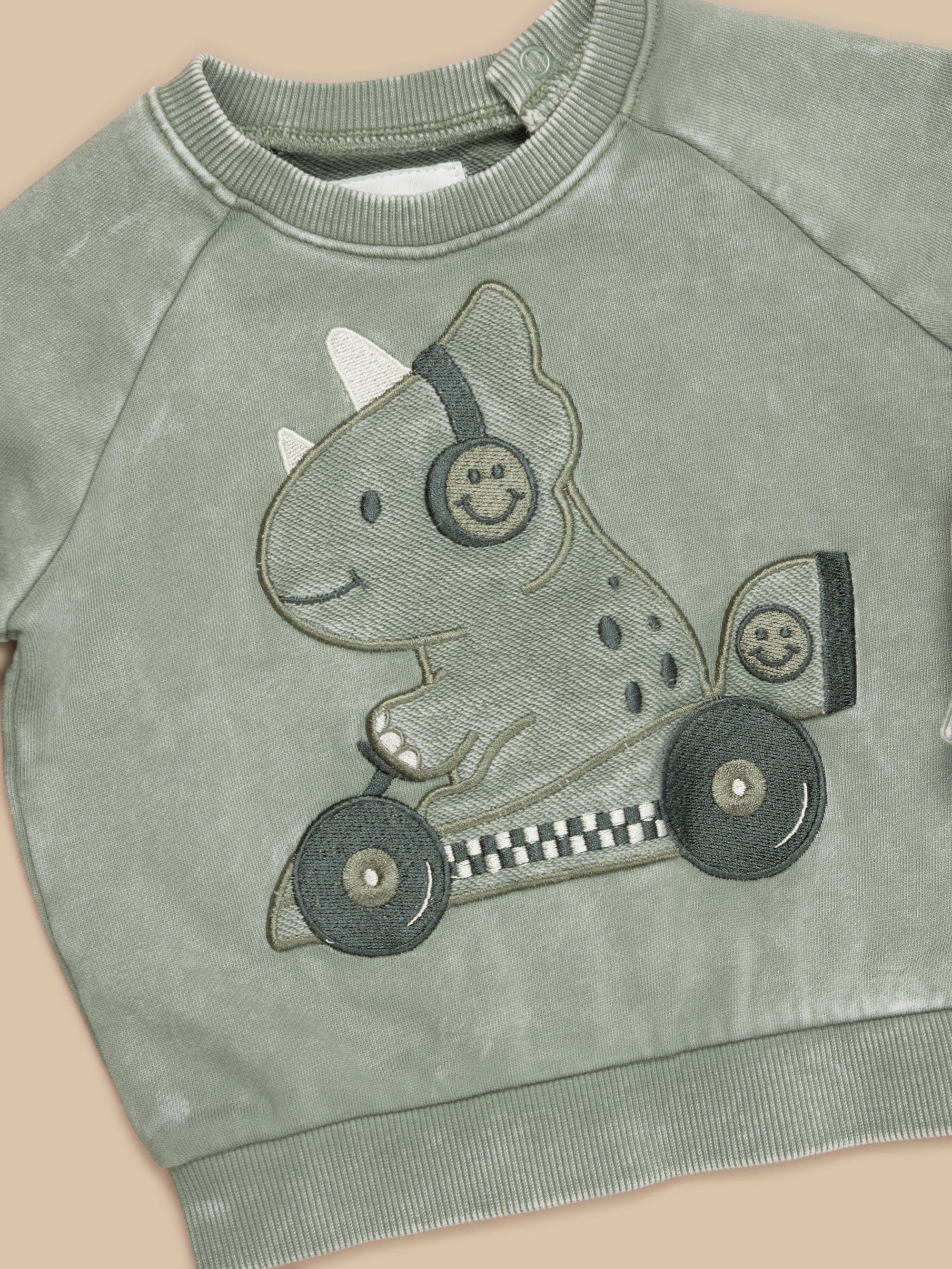 Huxbaby Dino Racer Sweatshirt