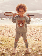 Huxbaby Furry Huxbear Knee Drop Crotch Pant