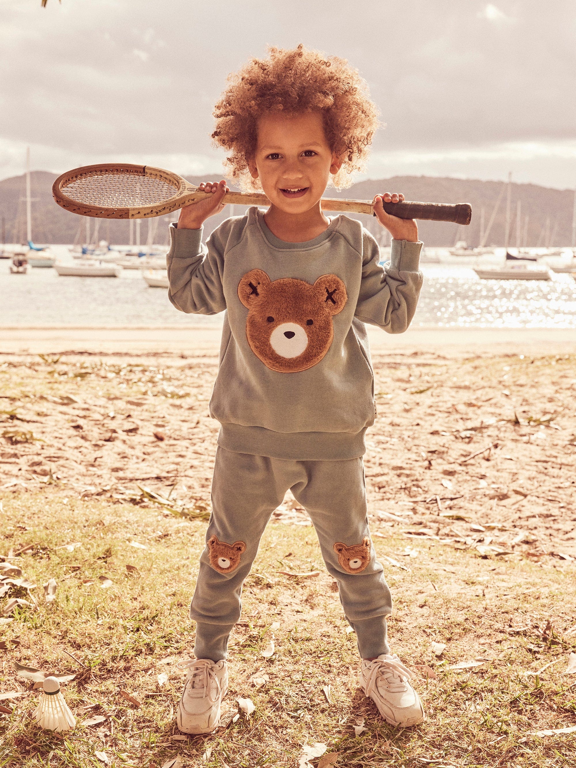 Huxbaby Furry Huxbear Knee Drop Crotch Pant