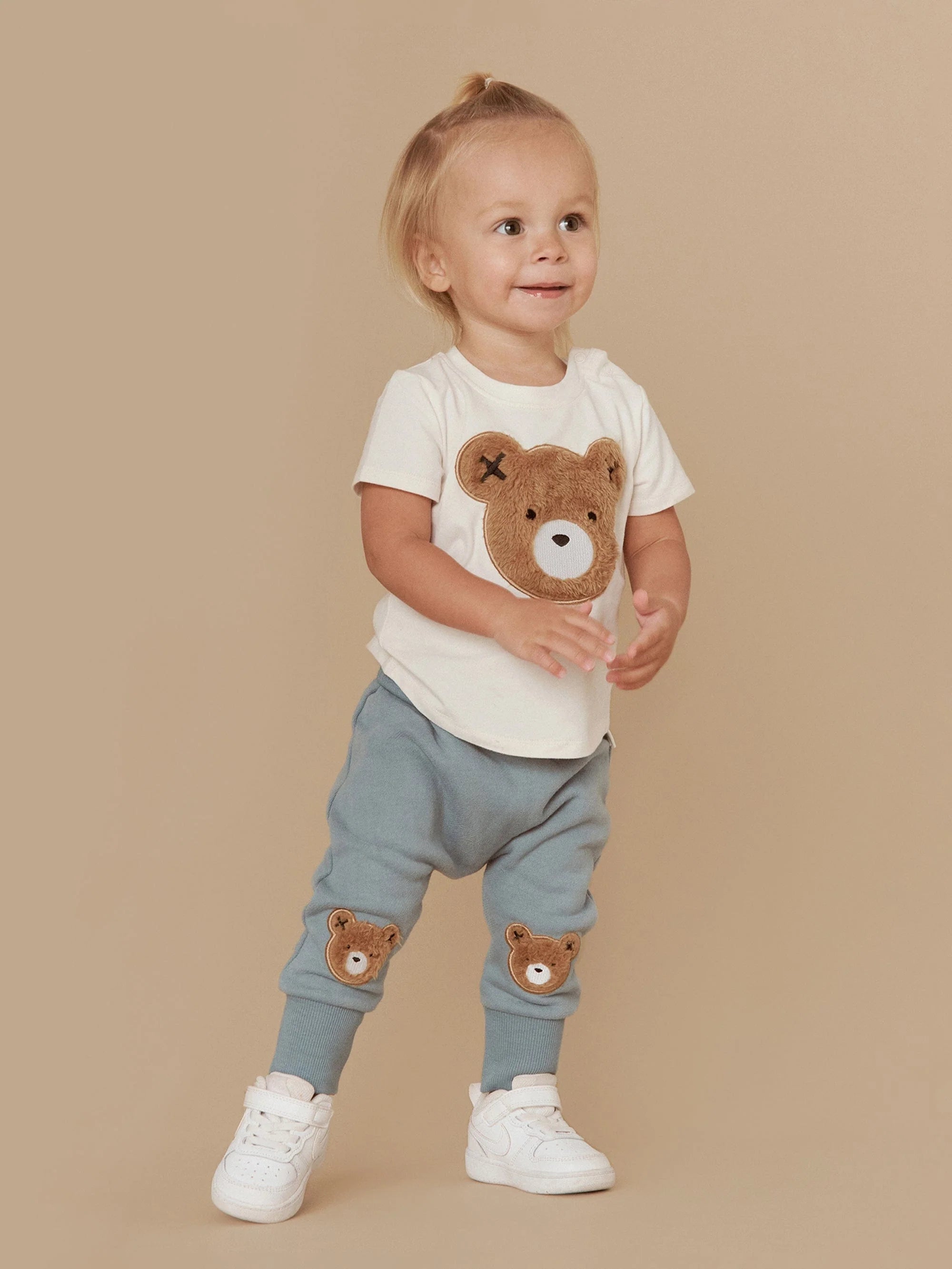 Huxbaby Furry Huxbear Knee Drop Crotch Pant