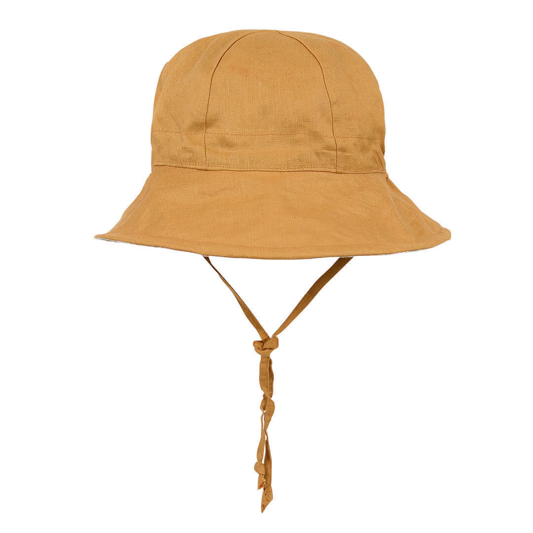 Bedhead Hat - 'Wanderer' Girls Panelled Bucket Sun Hat - Matilda / Maize