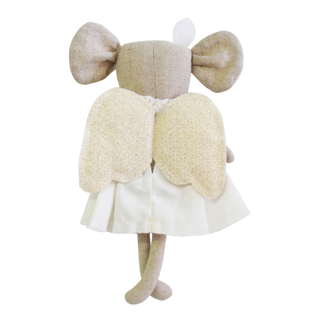 Alimrose Angel Baby Mouse Ivory Gold