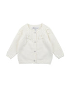 Bebe Cream Needle Out Cardigan