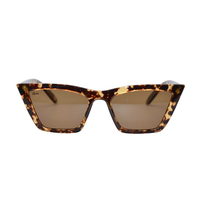 Reality Lizette Sunglasses - Honey Turtle