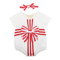 BEBE GIFT ROMPER WITH HEADBAND