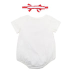 BEBE GIFT ROMPER WITH HEADBAND