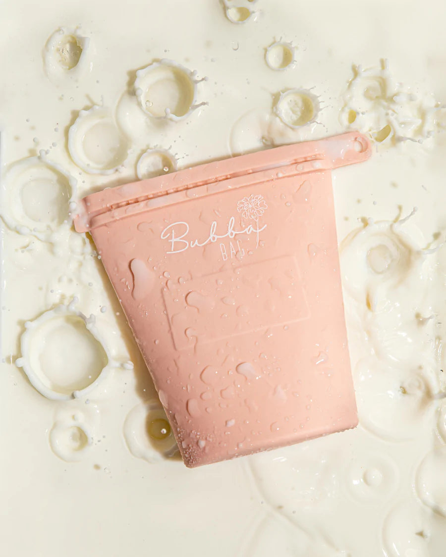 Bubba Bag - Pink Reusable Milk Storage Bag 2 Pack/ 4 Pack
