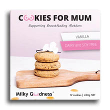 Milky Goodness Vanilla Lactation Cookies (Dairy & Soy Free)