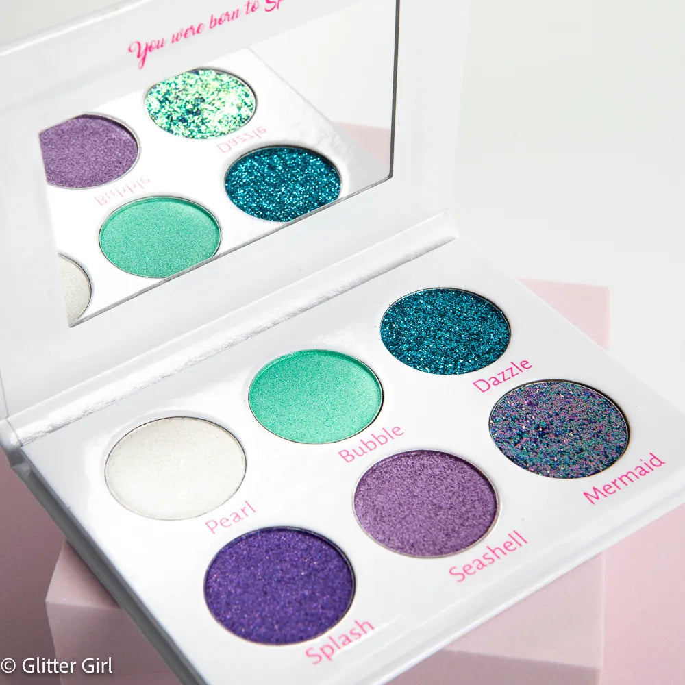 Glitter Girl Mia Mermaid Mini Palette – Little Beach Road