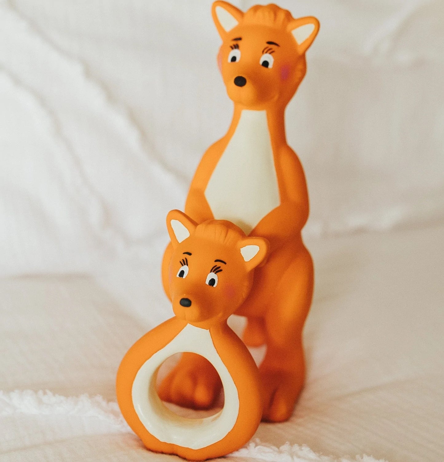 Mizzie the Kangaroo Nurturing Babies Mizzie Teething Gift Set - 100% Natural Rubber Teethers Set