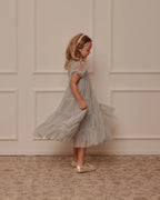 NORALEE  dottie dress | dusty blue