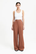 Nude Lucy Sima Linen Pant Terracotta