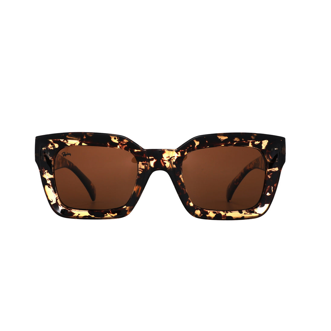 Reality Onassis Sunglasses - Honey Turtle