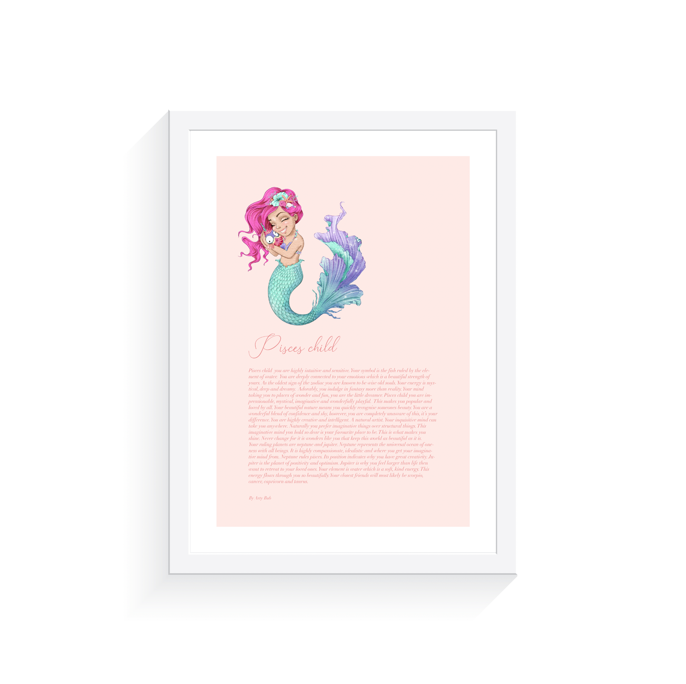 Arty Bub Zodiac Mermaid Prints
