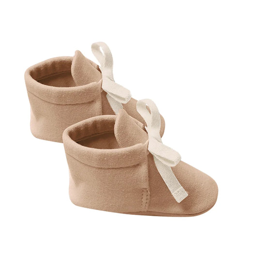 Quincy Mae Baby Booties - Apricot