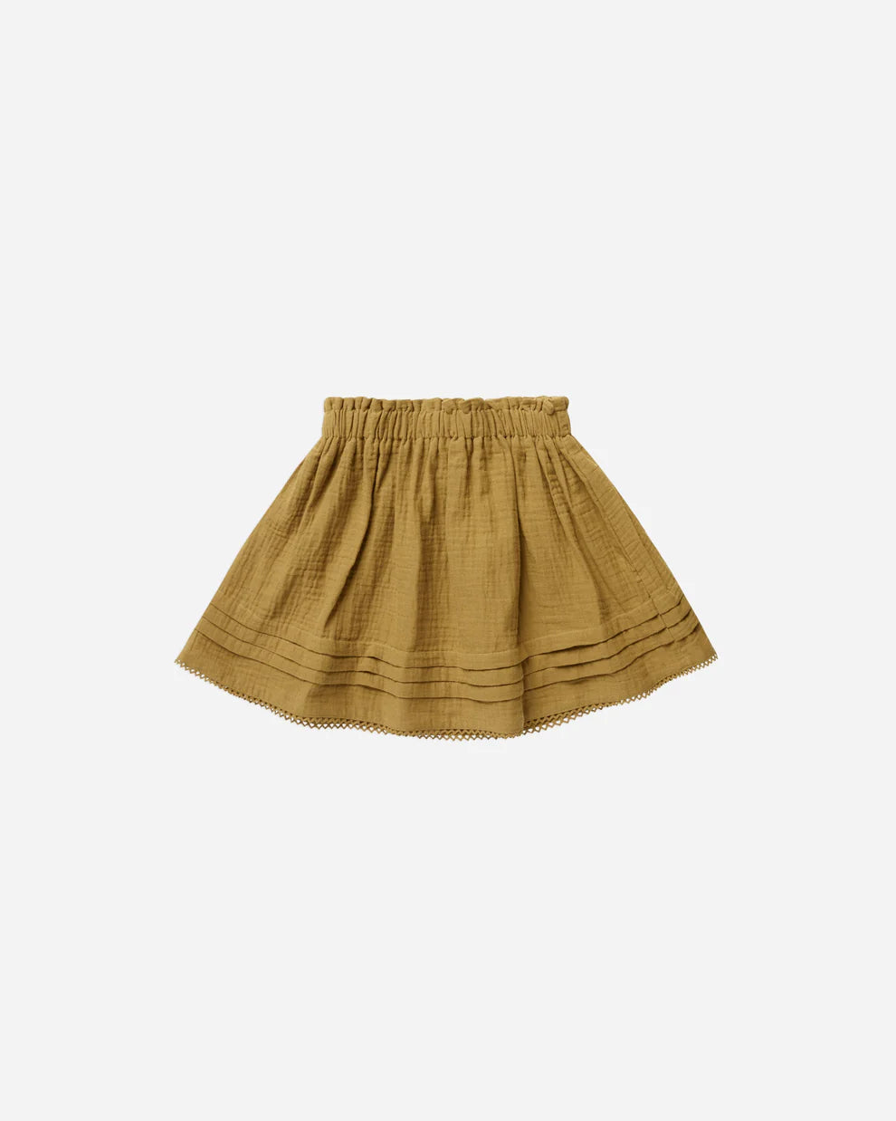 RYLEE + CRU  mae skirt || ochre