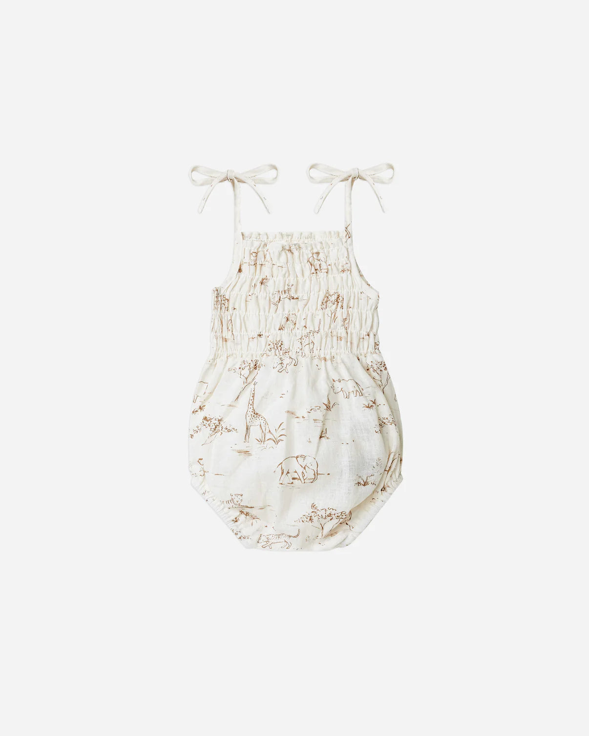 RYLEE + CRU kaia romper || safari toile