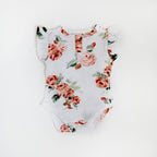 Snuggle Hunny Rosebud Short Sleeve Frill Bodysuit