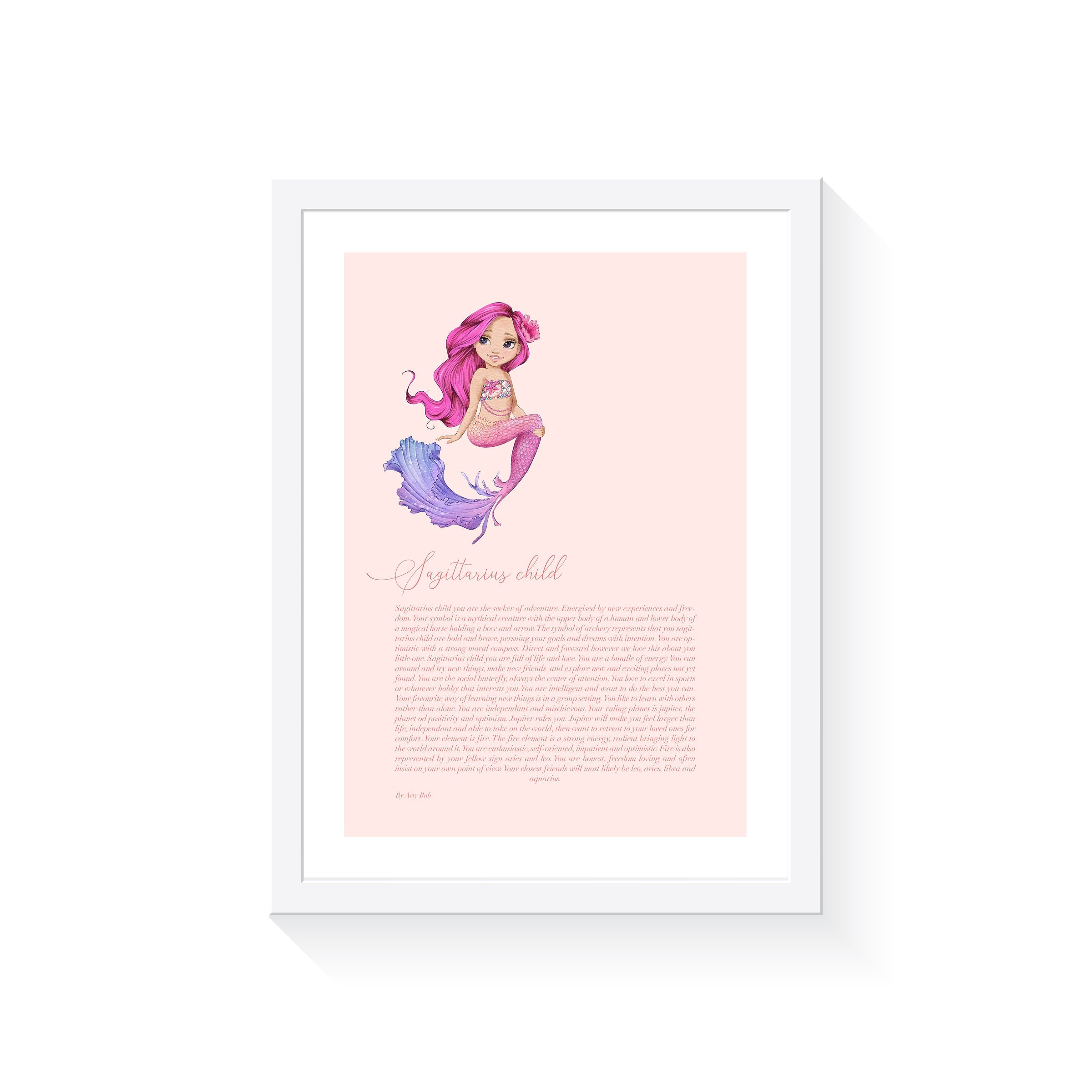 Arty Bub Zodiac Mermaid Prints