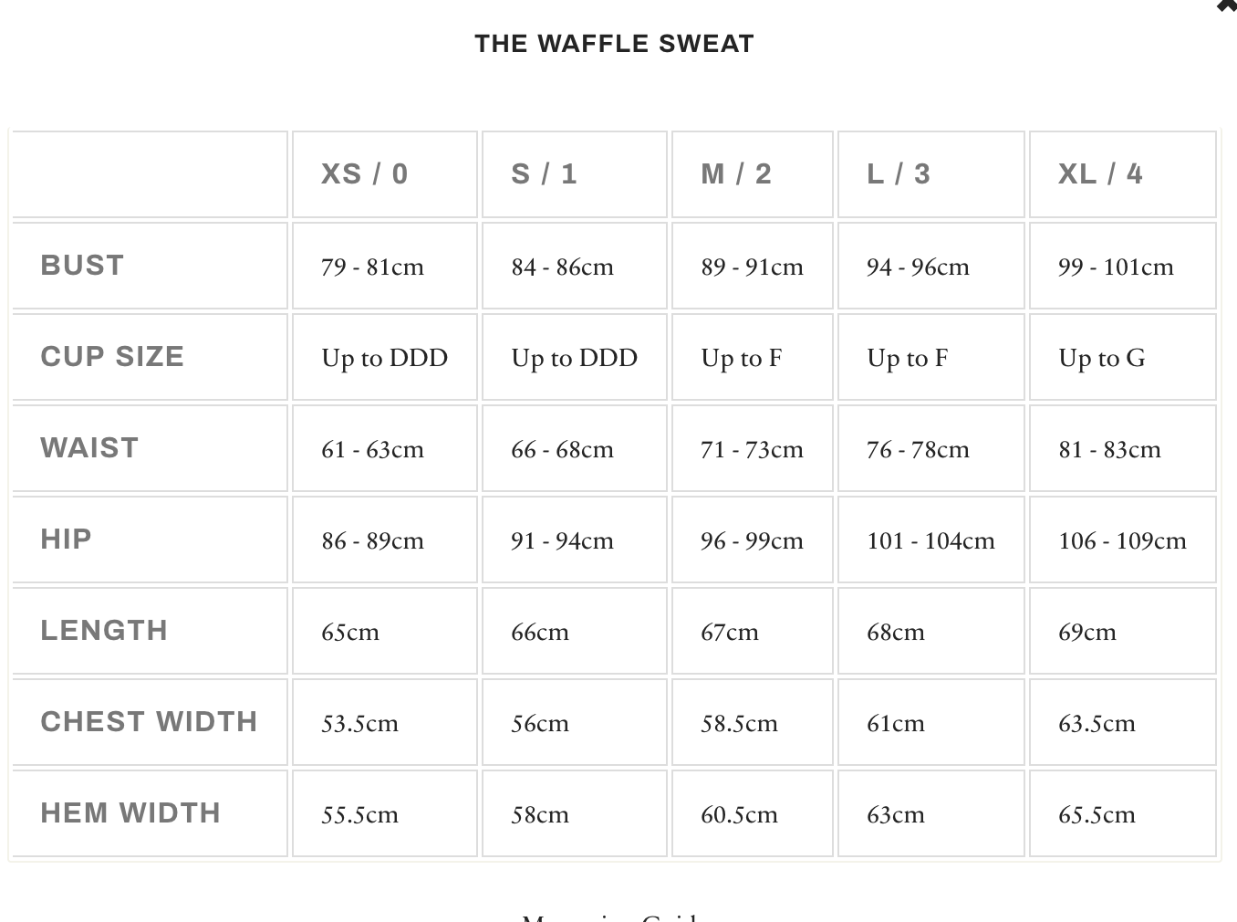 Cloth & Co The Waffle Sweat - Pebble