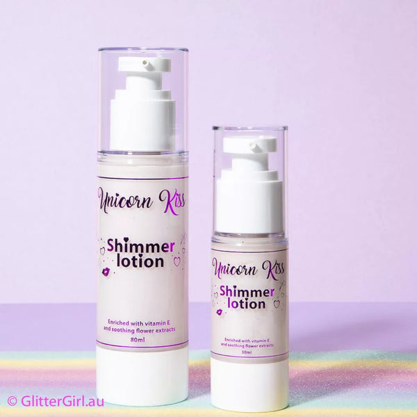 Glitter Girl Unicorn Kiss Shimmer Lotion