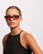 Reality The Blitz Sunglasses - Black Rose