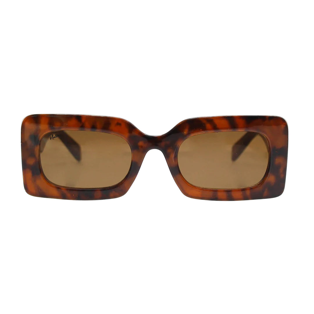 Reality Twiggy Eco Sunglasses - Chocolate Turtle