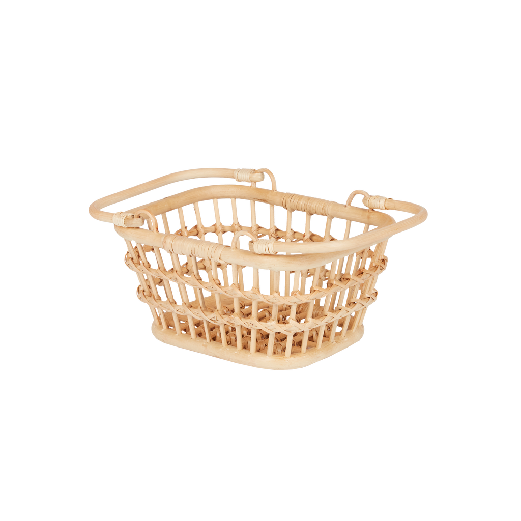 Olli Ella Rattan Tarry Basket