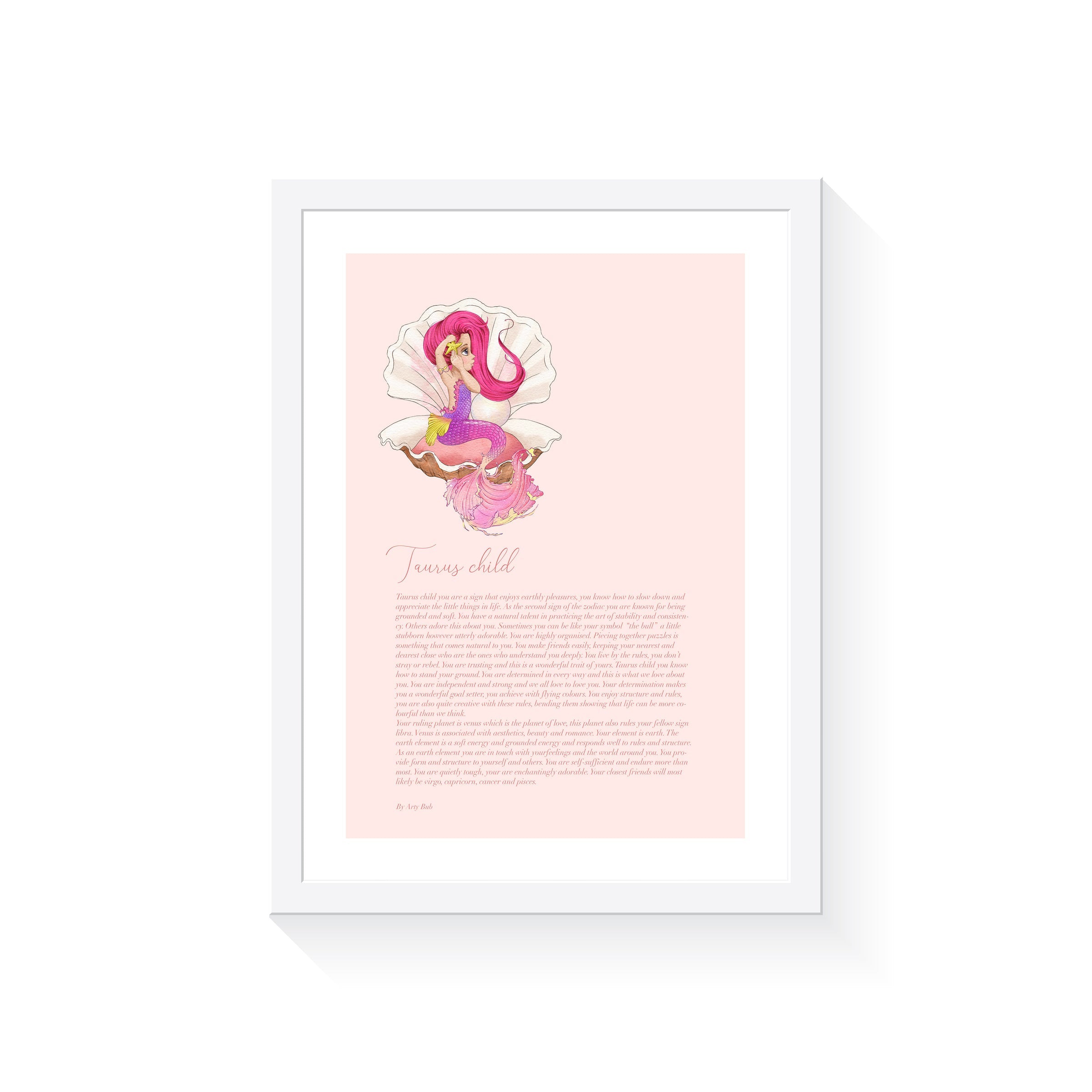 Arty Bub Zodiac Mermaid Prints