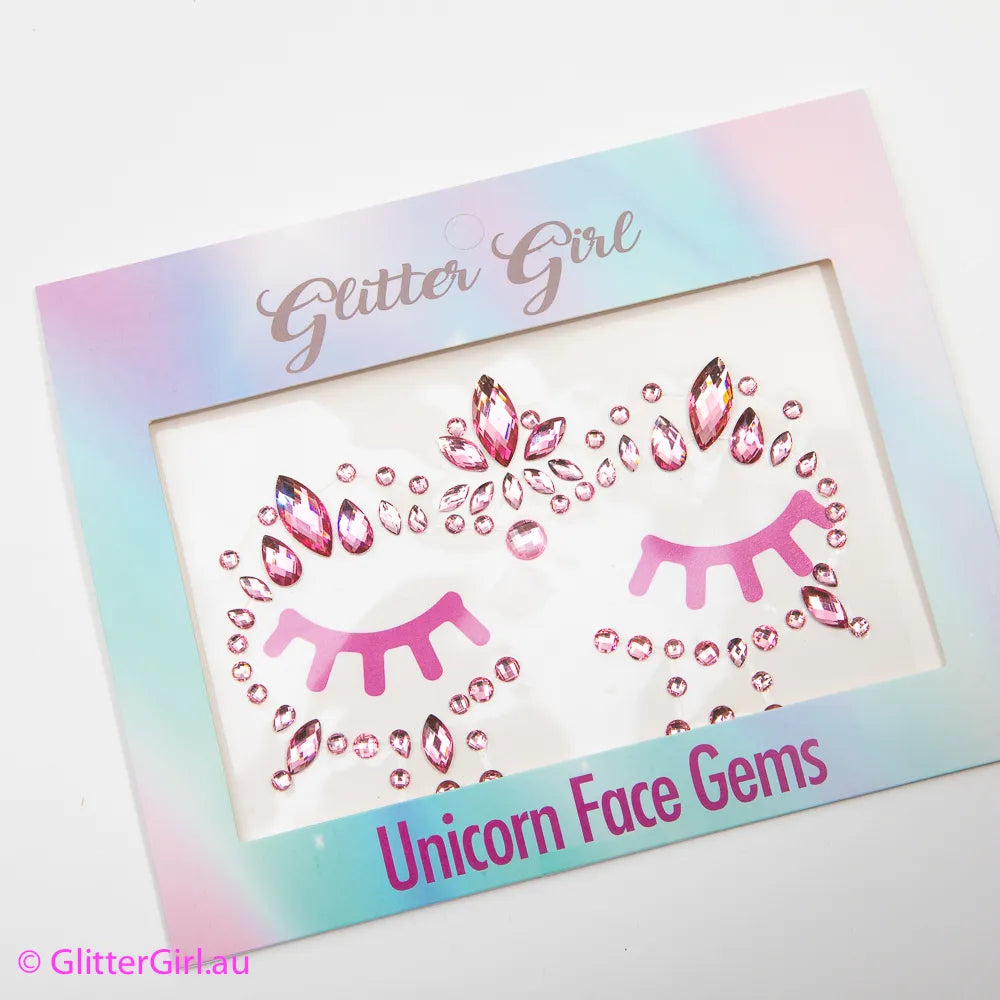Glitter Girl Face Gems