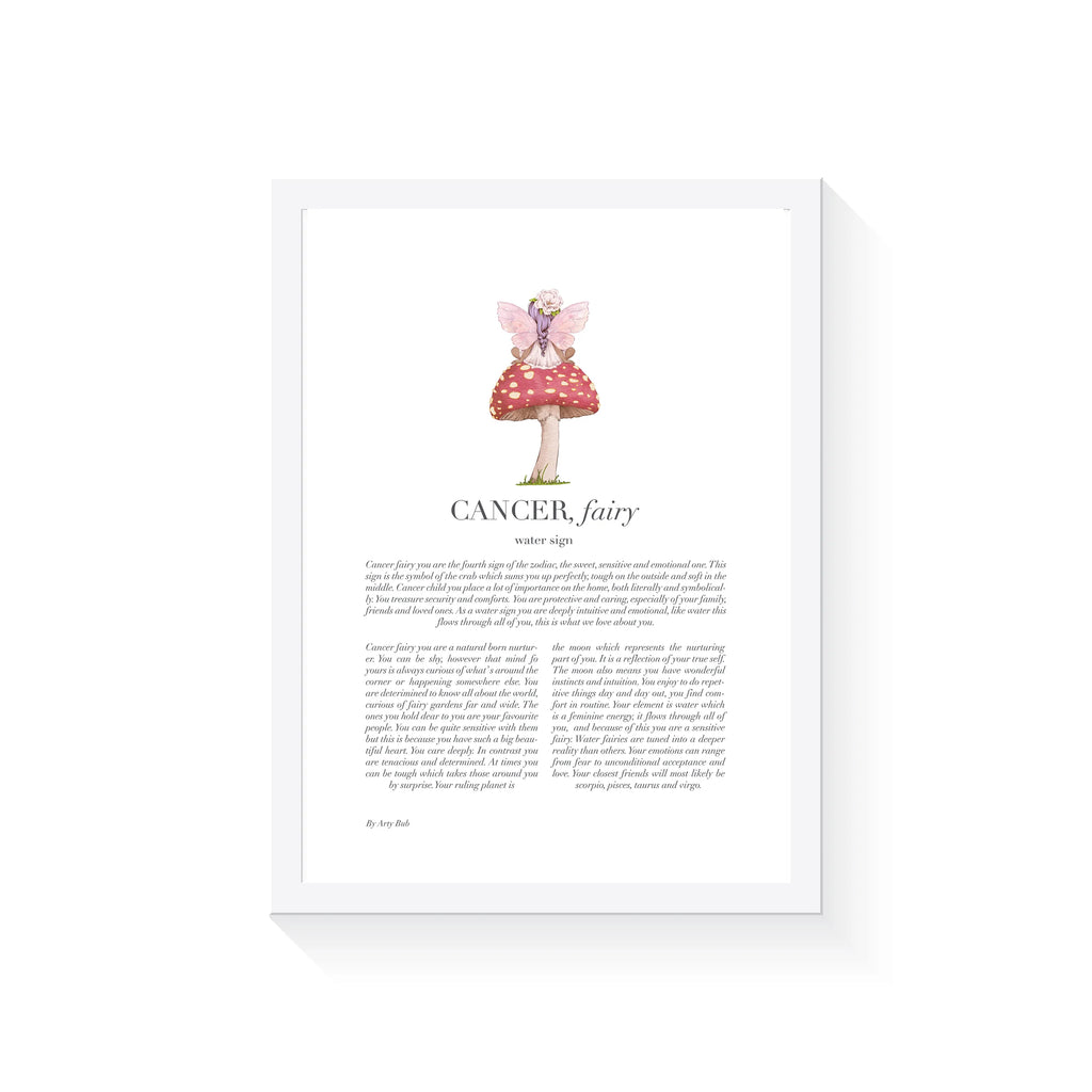 Arty Bub Zodiac Fairy Prints