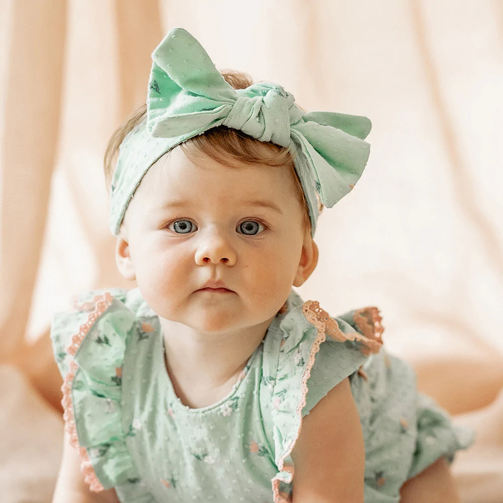 Bebe HANA EMBROIDERED HEADBAND
