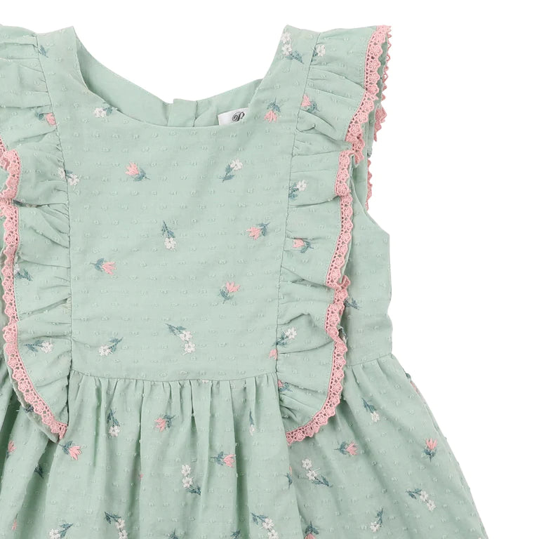 Bebe HANA EMBROIDERED DRESS