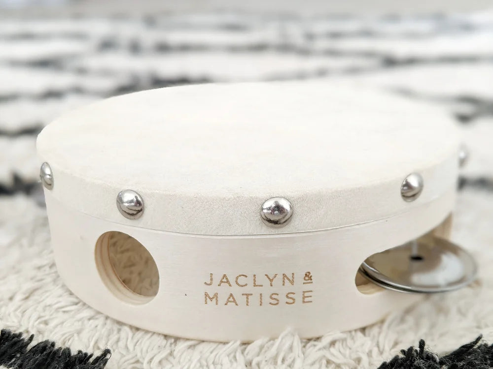 Jaclyn & Matisse Tambourine Drum