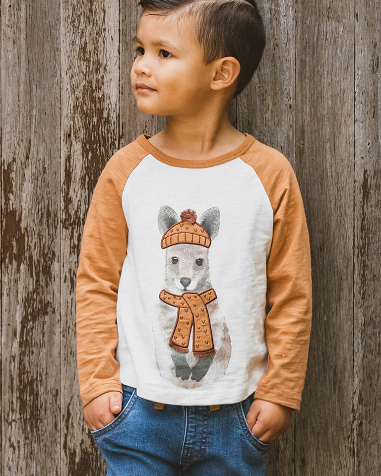 Bebe Wallaby Raglan Tee