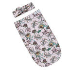 Snuggle Hunny Snuggle Swaddle & Topknot Set - Banksia