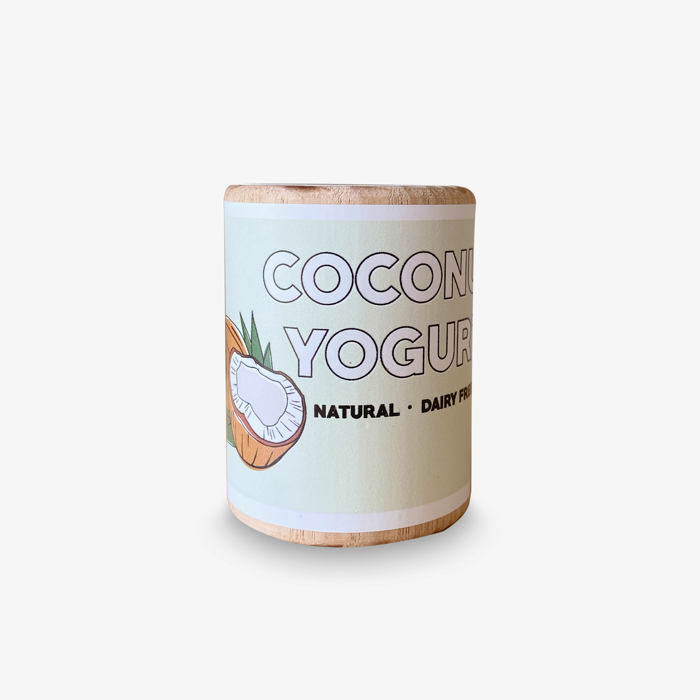 Clever Coconuts Original Vegan Wooden Play Food Set